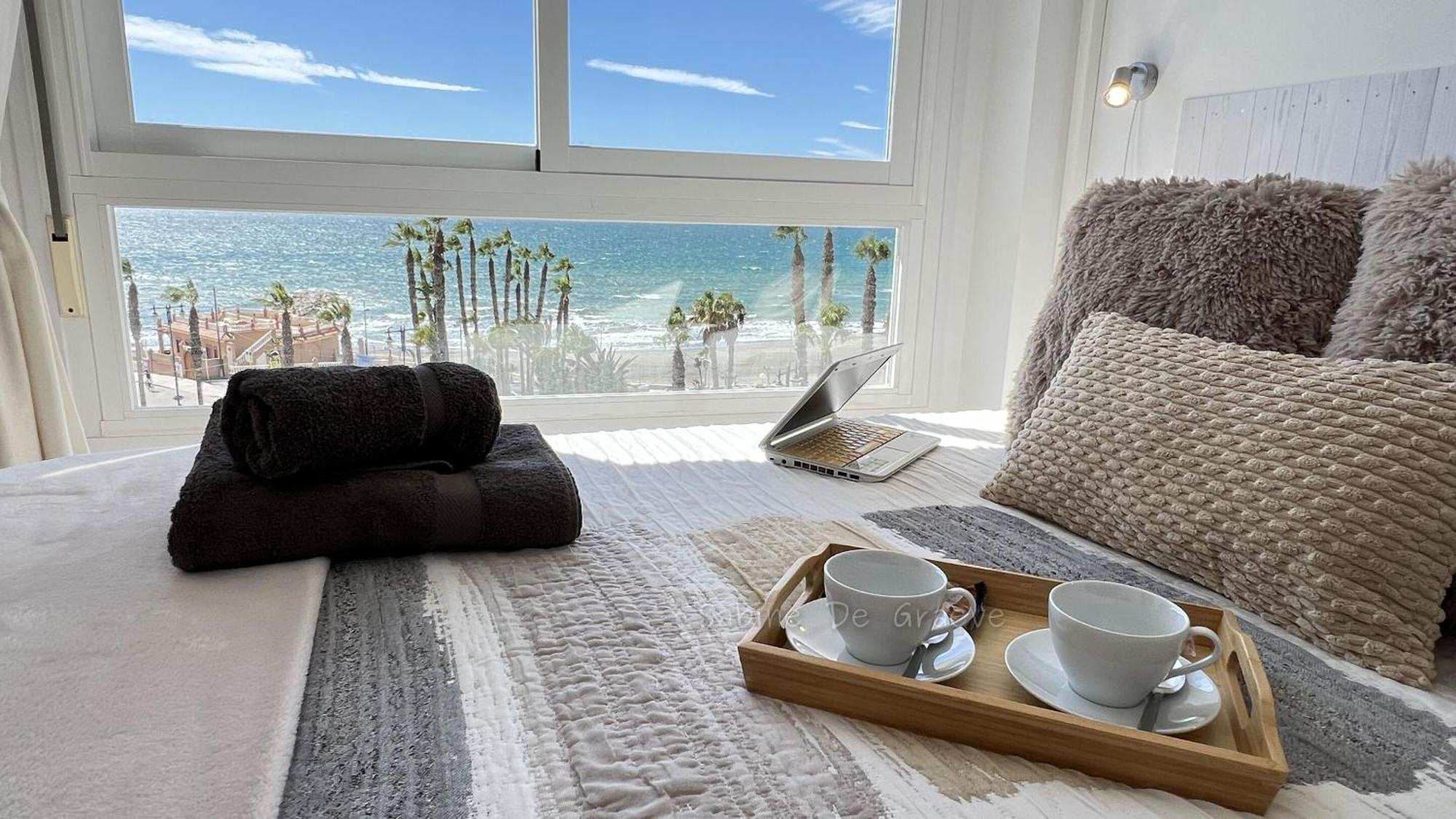 Love Nest By The Sea Wake Up With Ocean Views In Every Room Ruselo R408 Torrox Exterior foto